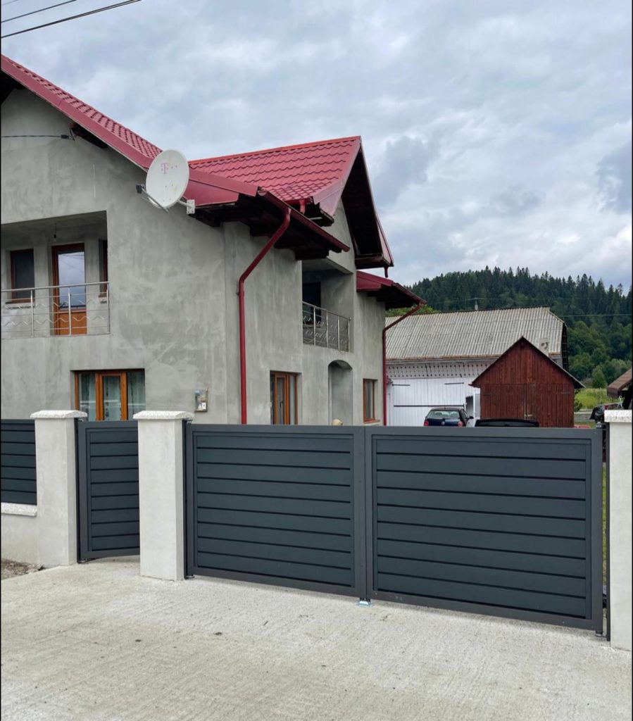 Gard metalic modern BAVARIA in Slatina, Suceava