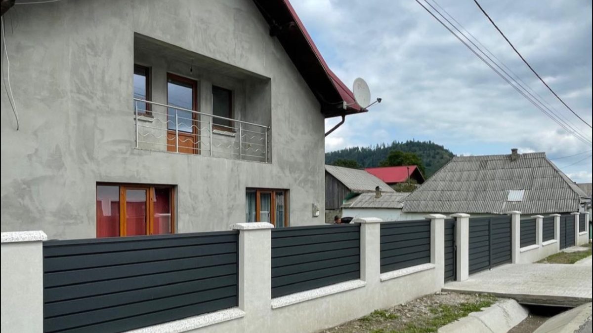 Gard metalic modern BAVARIA in Slatina, Suceava